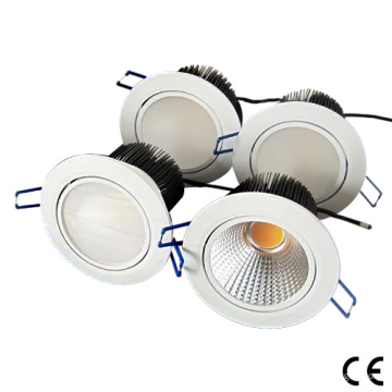 Alta potência COB LED Teto Luz Quente Branco 25W